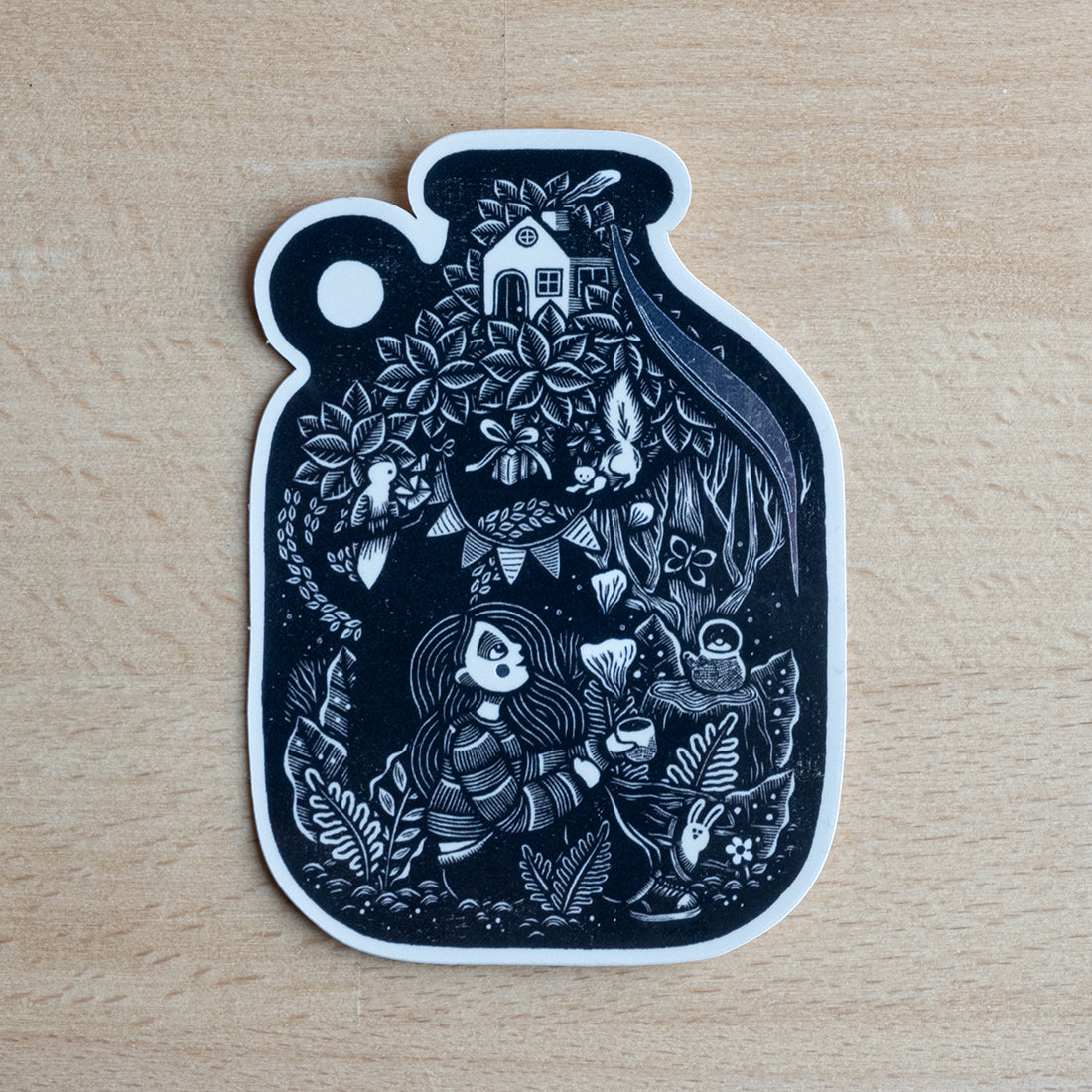 Terrarium - sticker